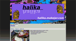 Desktop Screenshot of halika.makejar.com